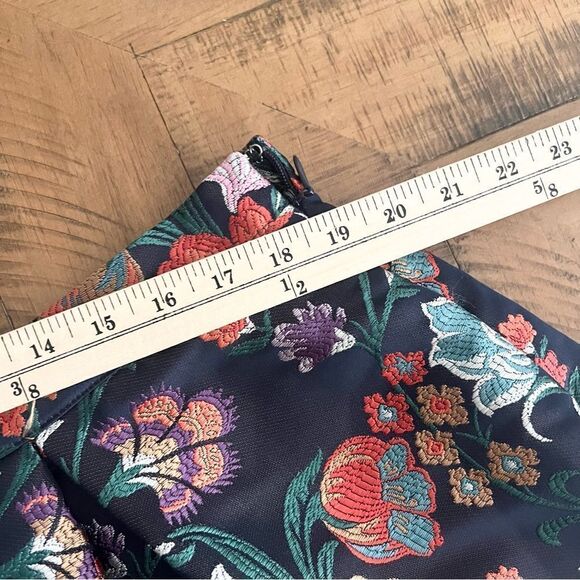 NWT ModCloth Winsome Encounter A Line Floral Skirt Women’s Size 16W Pockets - Picture 8 of 9